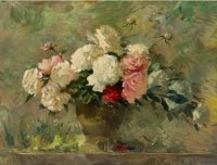 Nature morte aux roses